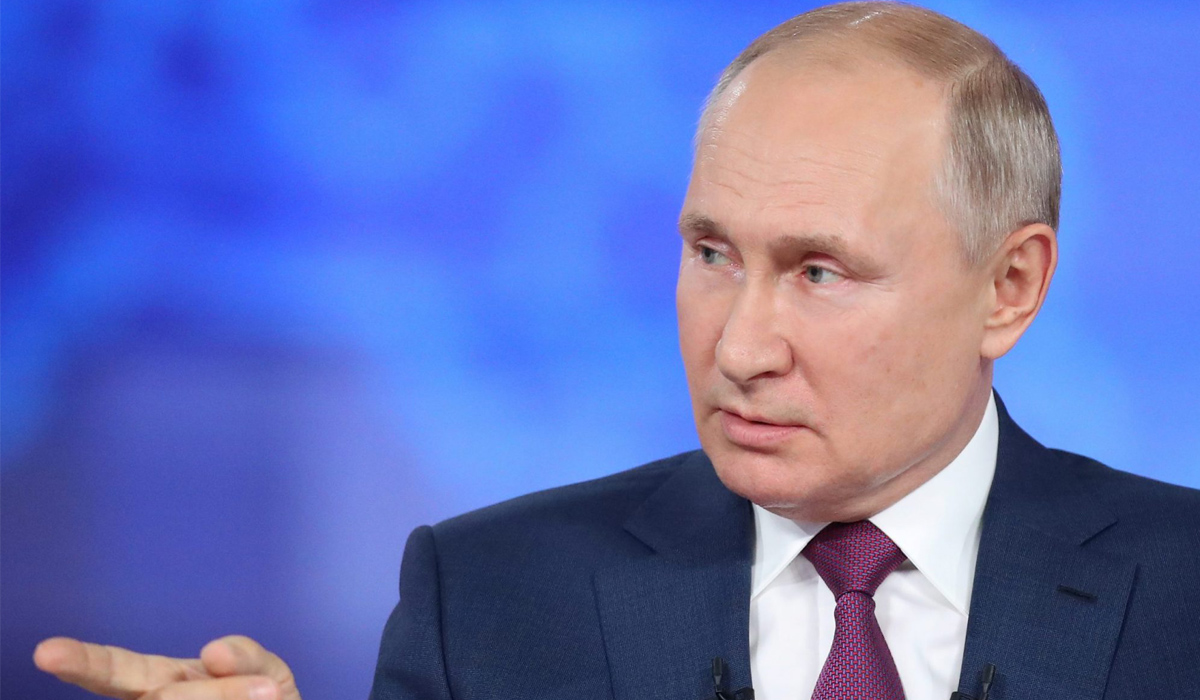 Putin says 'of course' Russia does not want war
